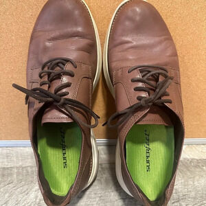 Cole Haan Grand Atlantic Leather Oxford Shoes with Superfeet Insoles Men's 10